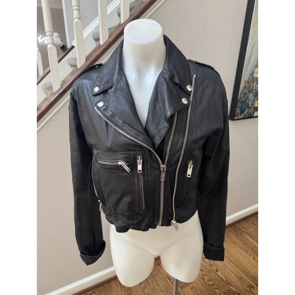 R13 Black Leather Jacket